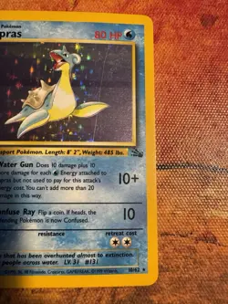 Lapras Holo | Fossil Set WOTC | Vintage Pokemon Card - Image 3