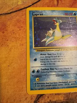 Lapras Holo | Fossil Set WOTC | Vintage Pokemon Card - Image 4