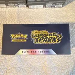 Pokemon Scarlet & Violet Surging Sparks Elite Trainer Box Collectors Booster - Image 4