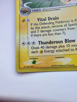 Kabutops Delta Species 9/110 Pokemon TCG Card Holon Phantoms Holo LP - Image 2