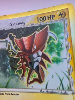 Kabutops Delta Species 9/110 Pokemon TCG Card Holon Phantoms Holo LP - Image 3