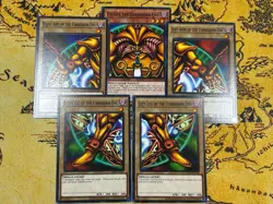 Yugioh Exodia the Forbidden One Set 5-card Complete LDK2 Common Unlimited NM - Image 1