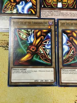 Yugioh Exodia the Forbidden One Set 5-card Complete LDK2 Common Unlimited NM - Image 3