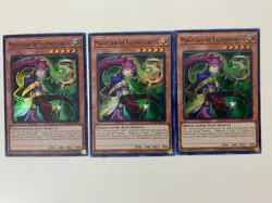 Yugioh - Magician of Faith & Faithfulness x 3 - 1st Edition NM - Plus Free Holo - Image 2