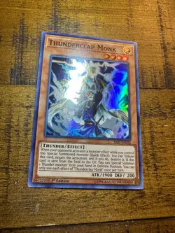 Thunderclap Monk SAST-EN026 1st Edition Super Rare LP + BONUS - Image 1