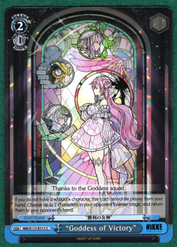 "Goddess of Victory" - Nikke NIK/S117-E111 C - Weiss Schwarz TCG Card - Image 1