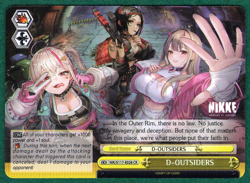 D-Outsiders - GoV: Nikke NIK/S117-E028 CR - Weiss Schwarz TCG Card - Image 1