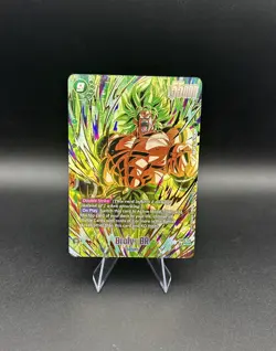 Broly: BR FB06-120 SCR☆ Alt Art Fusion World Dragon Ball Super Card - Image 1