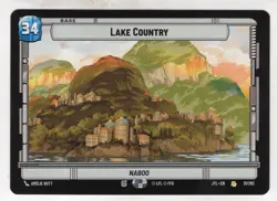 Star Wars Unlimited JTL Card #31 Lake Country - Image 1