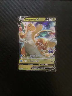 NM Dragonite V - SWSH235 Promo SWSH: Sword & Shield Promo Cards - Image 1