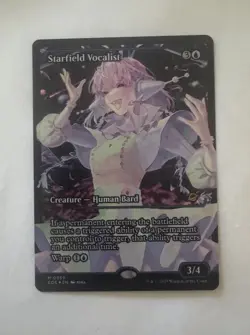 MTG Starfield Vocalist (Showcase) Edge of Eternities FOIL 0359 NM - Image 1