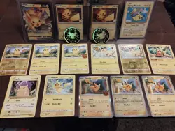 Lot Of 15 Pikachu Pokemon Cards - Image 1