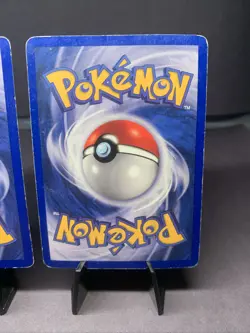 Pokemon TCG Base Set Holo Rare Collection Lot 2x WOTC VTG Mewtwo & Gyarados - Image 5