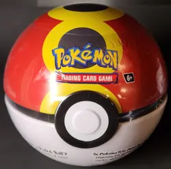 Pokemon 2025 Poke Ball Tin - 1 Sealed Tin with 3 Booster Packs And 2 Stickers - Image 1