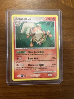 Arcanine 1/111 Rising Rivals Holo Pokemon TCG NM - Image 1