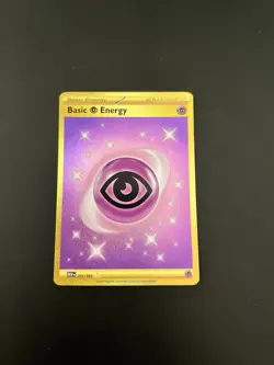 Pokemon Card Basic Psychic Energy 207/165 Scarlet & Violet Holo Hyper Rare NM - Image 1