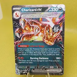 Charizard ex SVP 196 Pokemon SV: Scarlet & Violet Promo Tera Holo HP 330 - Image 1