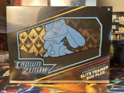 Crown Zenith Sealed Elite Trainer Box Plus Pokemon Center ETB - Image 1