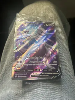MEWTWO V SWSH229 Pokemon TCG Sword & Shield Black Star Promo NM Sealed - Image 1