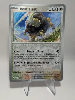 Bouffalant 151/191 Reverse Holo Surging Sparks Pokemon TCG - Image 1