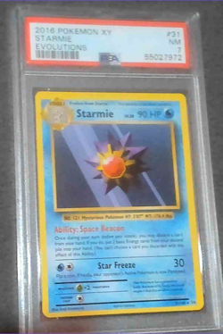 PSA 9 starmie evolutions xy 2016 Pokemon - Image 1