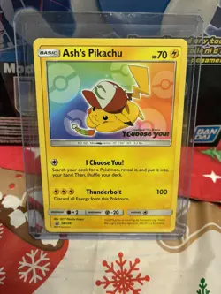 Ash's Pikachu SM108 - Pokemon I Choose You promo - Image 1