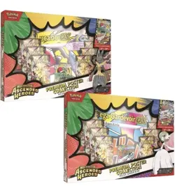 Both Pokemon Mega Evolution Ascended Heroes Premium Poster Collections *pre sale - Image 1