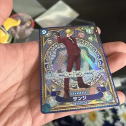 tcg ONE PIECE Card Sanji SP Alt Art OP06-119 SEC A Fist of Divine Speed Japanese - Image 2