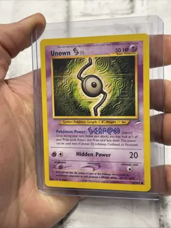 Unown S 87/105 Neo Destiny Vintage 2002 Pokemon Card NM/MT Pokemon TCG Nintendo - Image 2