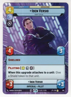 Star Wars Unlimited JTL Hyperspace Card #298 Iden Versio - Image 1
