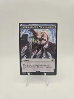 Emblem - Sephiroth, One-Winged Angel Robot Warrior Double-Sided Token MTG FF - Image 1