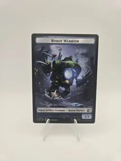 Emblem - Sephiroth, One-Winged Angel Robot Warrior Double-Sided Token MTG FF - Image 2