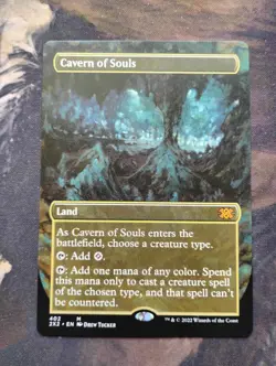 Cavern of Souls (Borderless) Double Masters 2022 Regular - Image 1