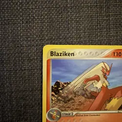 Pokemon TCG Blaziken 15/109 EX Ruby & Sapphire Regular Rare Nintendo 2003 - Image 3