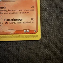 Pokemon TCG Blaziken 15/109 EX Ruby & Sapphire Regular Rare Nintendo 2003 - Image 5