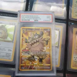 Pokemon Galarian Perrserker 205/192 - Secret Rare - Rebel Clash - PSA 9 Mint - Image 1