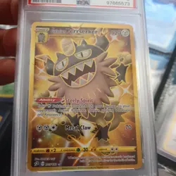 Pokemon Galarian Perrserker 205/192 - Secret Rare - Rebel Clash - PSA 9 Mint - Image 4