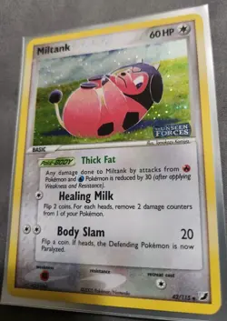 Miltank 42/115 Unseen Forces Reverse Holo Pokemon TCG MP Stamped - Image 2