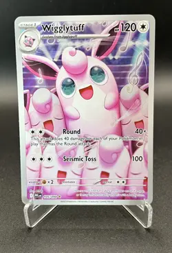 Pokemon Wigglytuff 105/094 - Illustration Rare Phantasmal Flames English 2025 - Image 1
