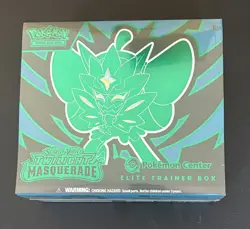 Pokemon Twilight Masquerade Pokemon Center ETB Elite Trainer Box Factory Sealed - Image 1