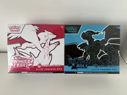 Pokemon Black Bolt and White Flare Pokemon Center ETB Sealed Elite Trainer Box's - Image 2