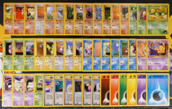 NM/MP (1st edition) COMPLETE Pokemon GYM HEROES Set 48-Card COMMON Non-Holo ed - Image 1