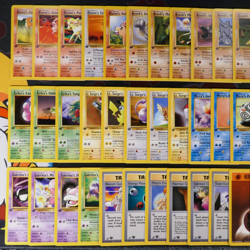 NM/MP (1st edition) COMPLETE Pokemon GYM HEROES Set 48-Card COMMON Non-Holo ed - Image 2