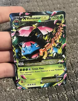 Mega Ex Pokemon Card Lot 5 Ultra Rare Tyranitar, Blastoise, Venusaur - Image 2