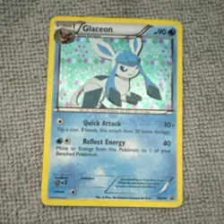 Pokemon Glaceon Stage 1 Holo Black & White Card BW90 - Beast, 90 HP, 2012 - Image 1