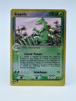 Pokemon TCG Sceptile EX Reverse Holo Card Ruby and Sapphire 11/109 - Image 1