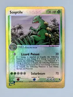 Pokemon TCG Sceptile EX Reverse Holo Card Ruby and Sapphire 11/109 - Image 2