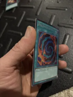 Yu-Gi-Oh! LCKC-EN026 Polymerization Secret Rare Card - Image 3