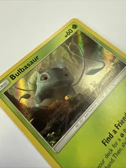 Pokemon Card TCG Bulbasaur 1/18 Detective Pikachu Holo Rare Near Mint - Image 2