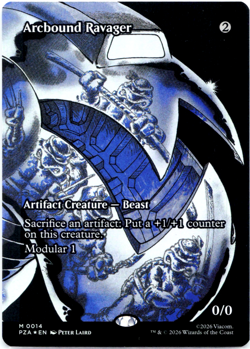 Arcbound Ravager (Borderless FOIL) Teenage Mutant Ninja Turtles Eternal-Legal NM - Image 2